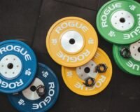 Photo Weightlifting barbell