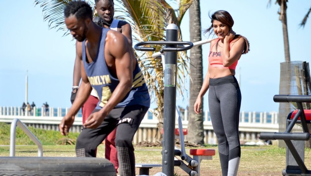 Photo Beach workout